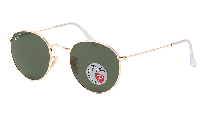 Очки RAY BAN RB3447 ROUND METAL 001/58 50