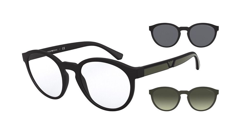 Оправа Emporio ARMANI EA4152 5042/1W 52 + 2 клип.