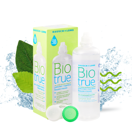 Раствор для линз BioTrue 300 мл 