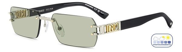 Очки DSQUARED D2 0189/S I20/GP